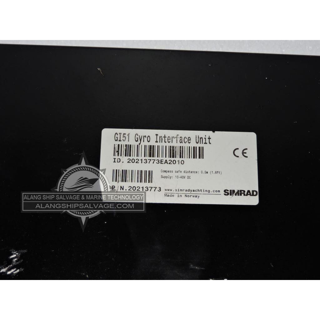 SIMRAD GYRO INTERFACE UNIT GI51 – Alang Ship Salvage & Marine Technology
